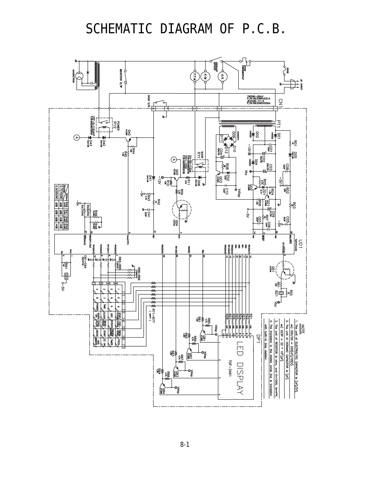 LG 2BAMS-74ML Schematic