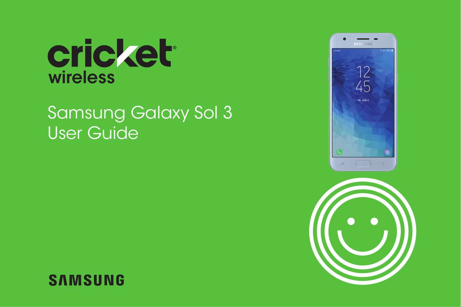 Cricket Samsung Galaxy SOL 3 User Manual