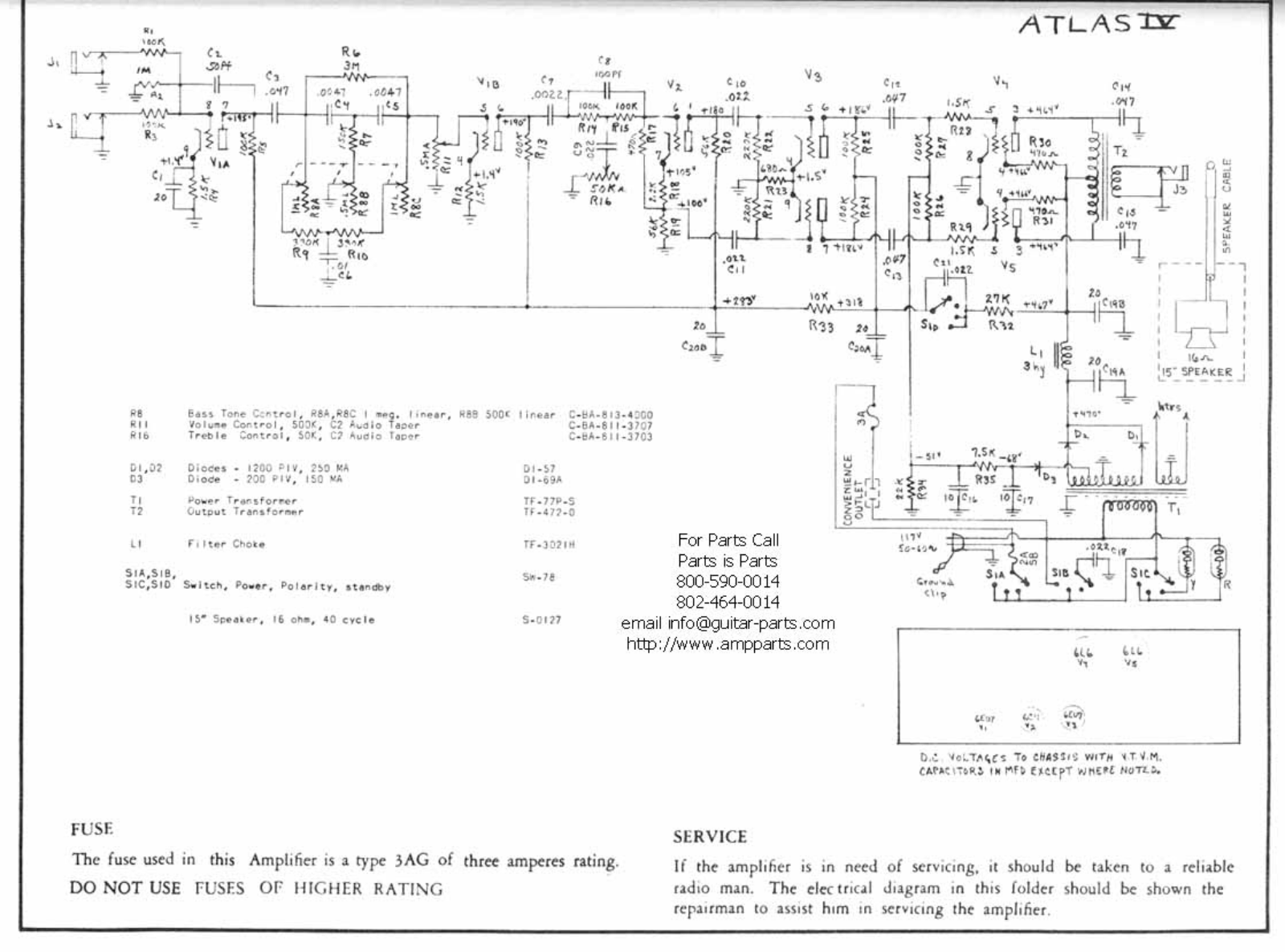 Gibson atlas iv schematic