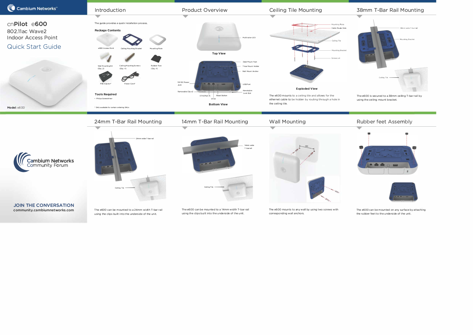 Cambium Networks 89FT0036 User Manual