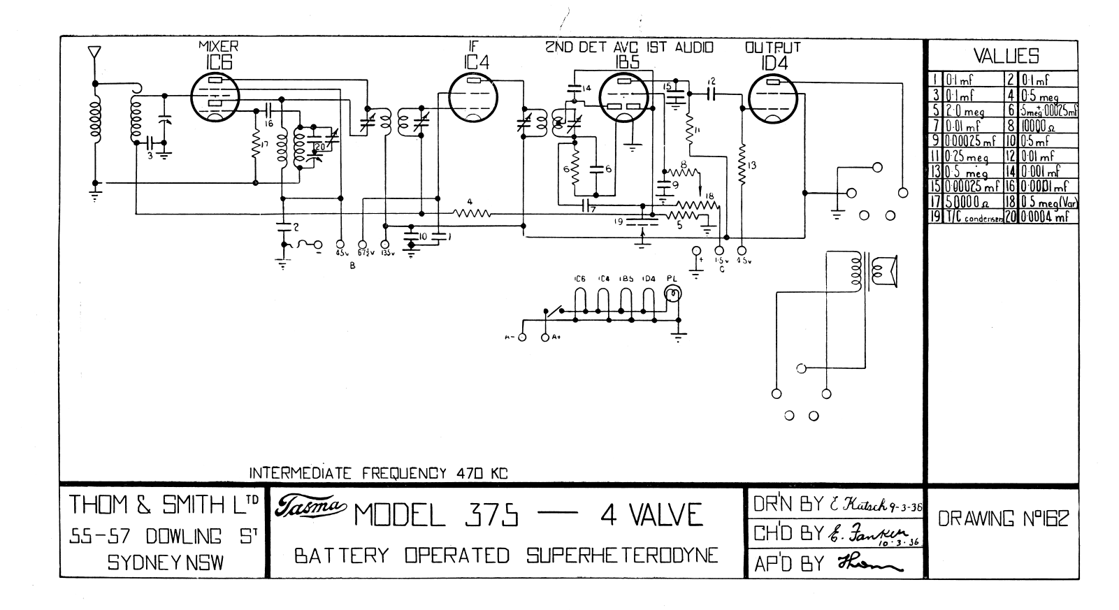 Tasma 375 Diagram - ManualMachine.com