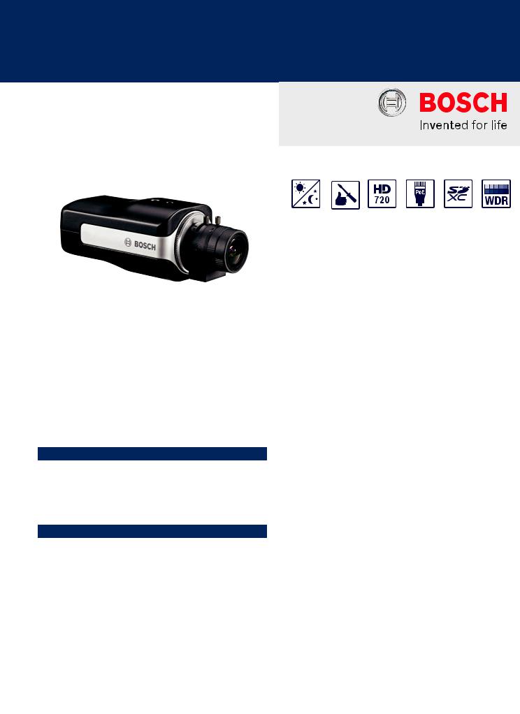 Bosch NBN-40012-C, NBN-40012-V3 Specsheet