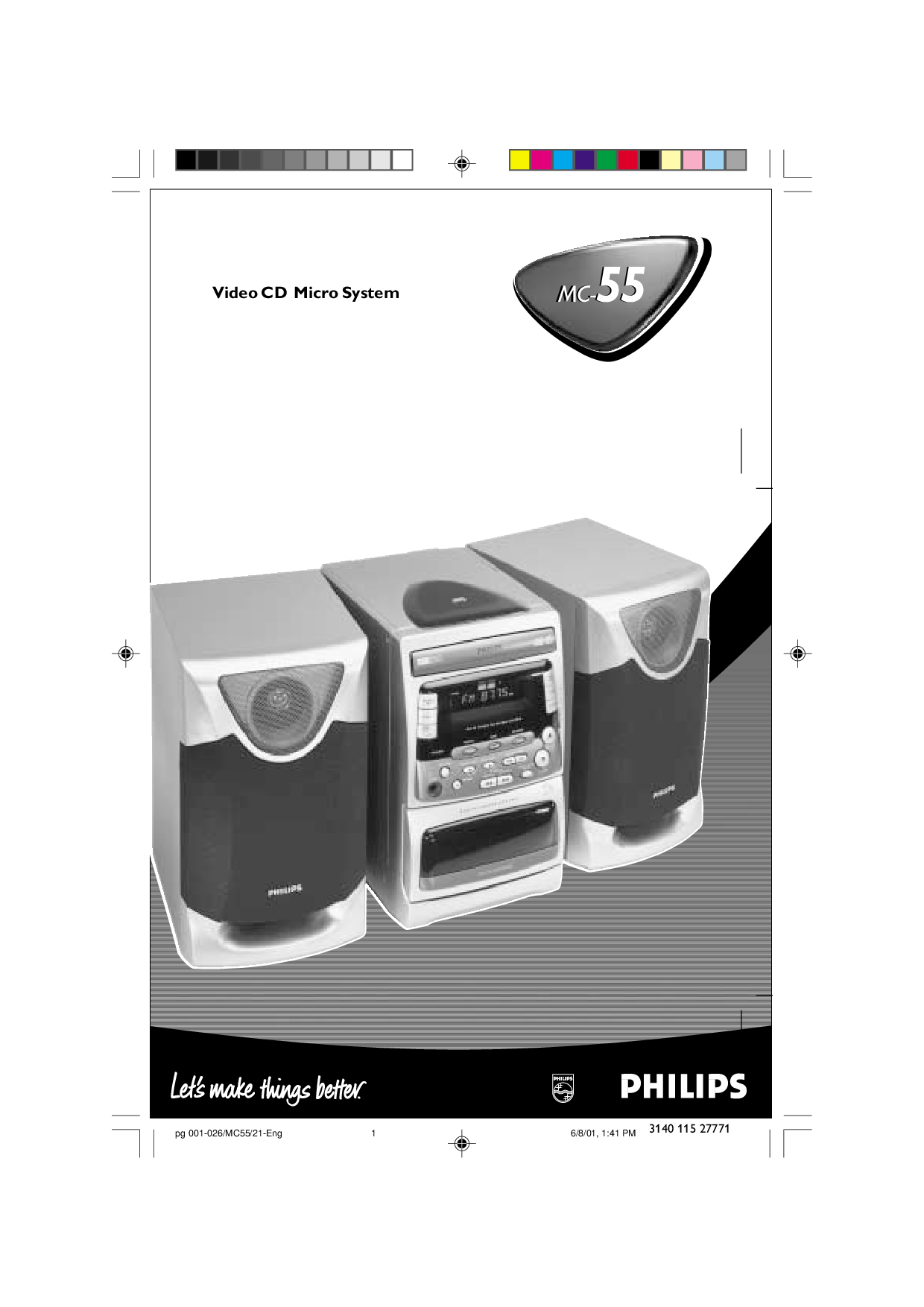 Philips MC-55, MC-55-21M User Manual