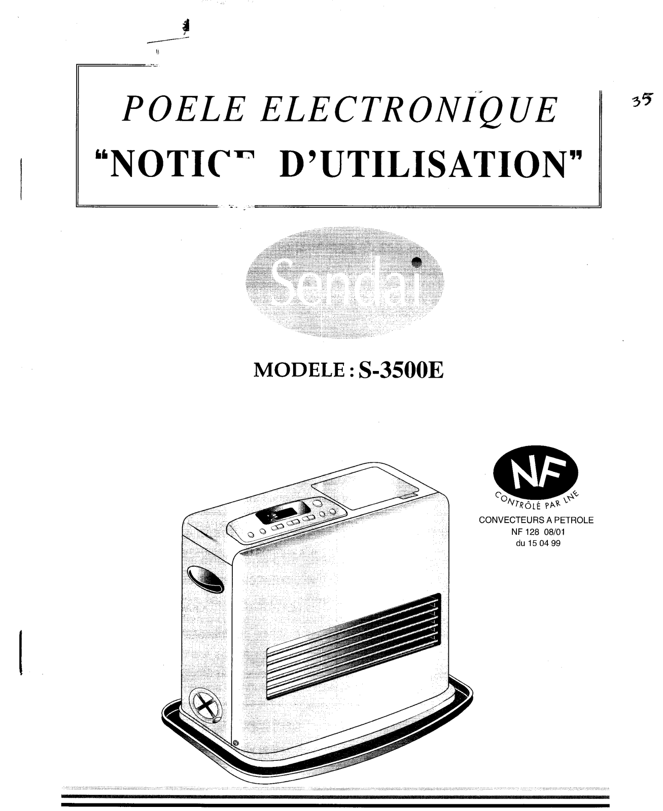 SENDAI S-3500E User Manual - ManualMachine.com