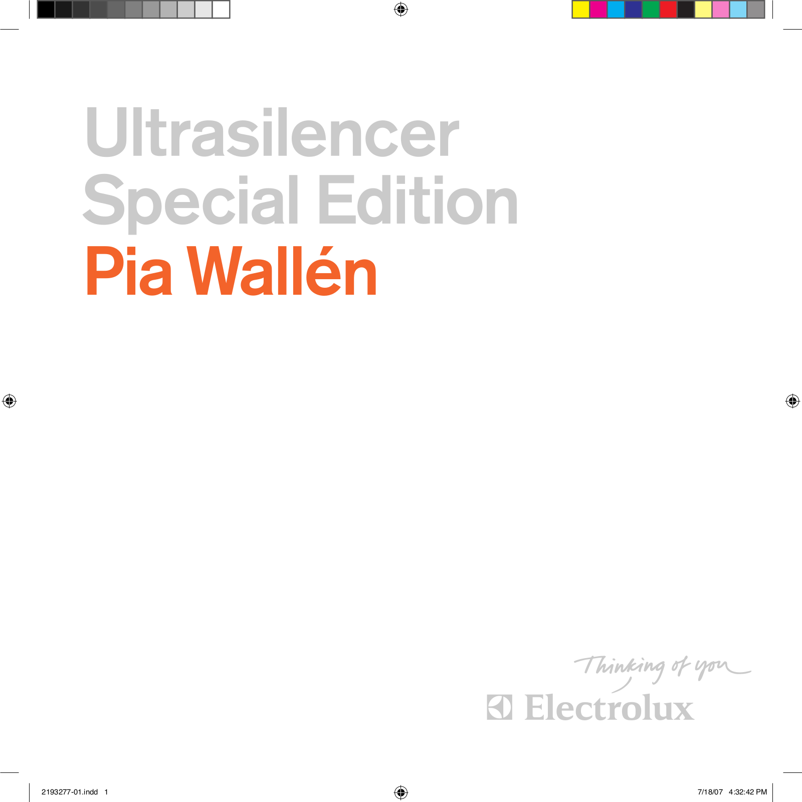 Electrolux Z3300 User Manual