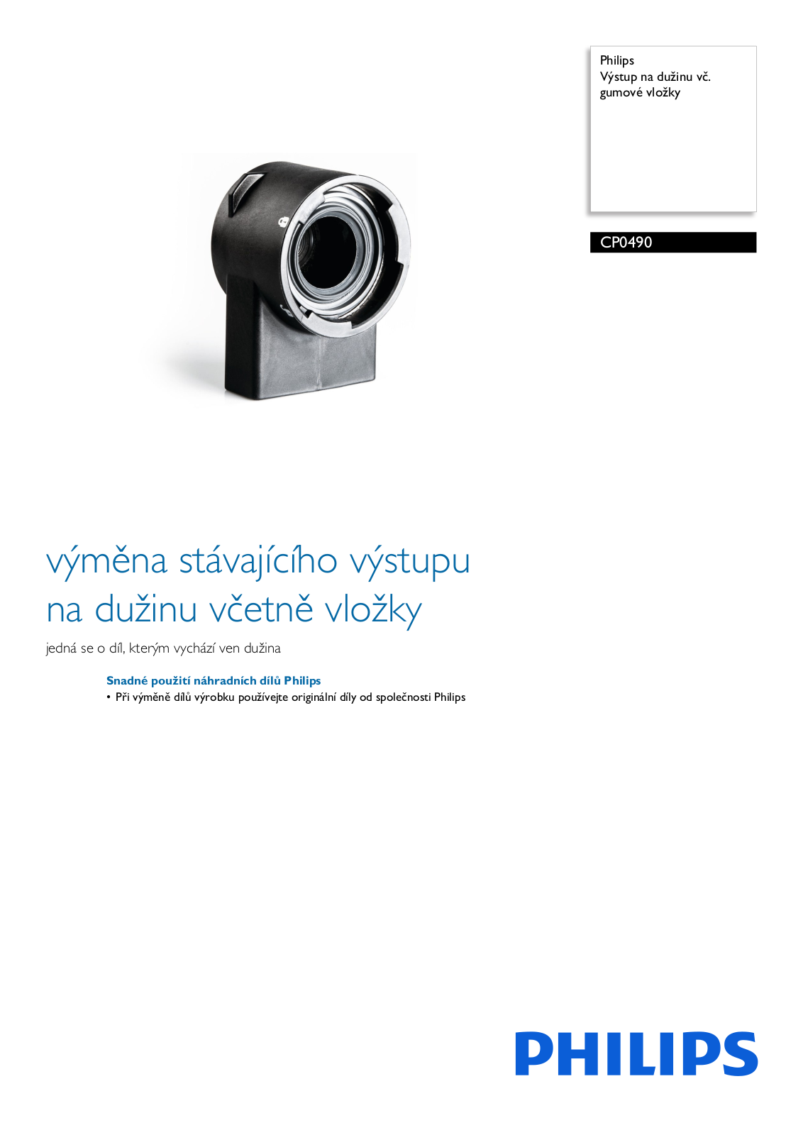 Philips CP0490/01 Leaflet - ManualMachine.com