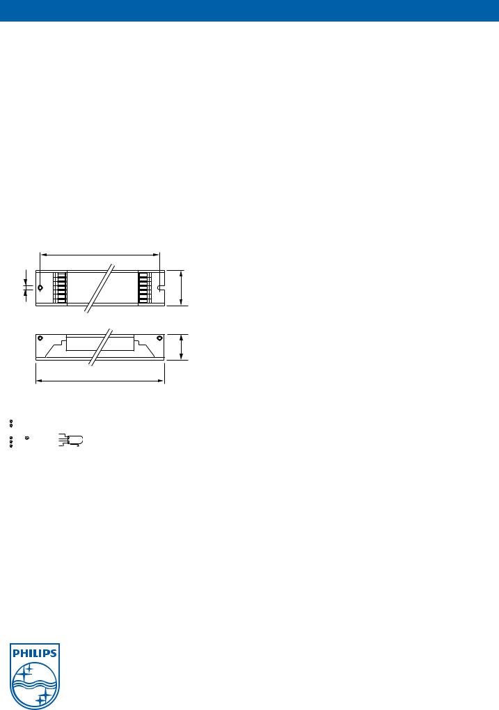 Philips HF-Regulator 140 PL-L EII User Manual