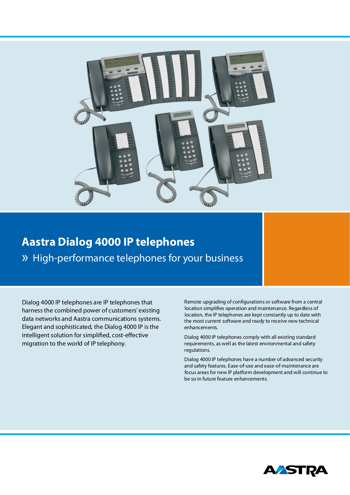 Aastra Telecom Dialog 4000 User Manual