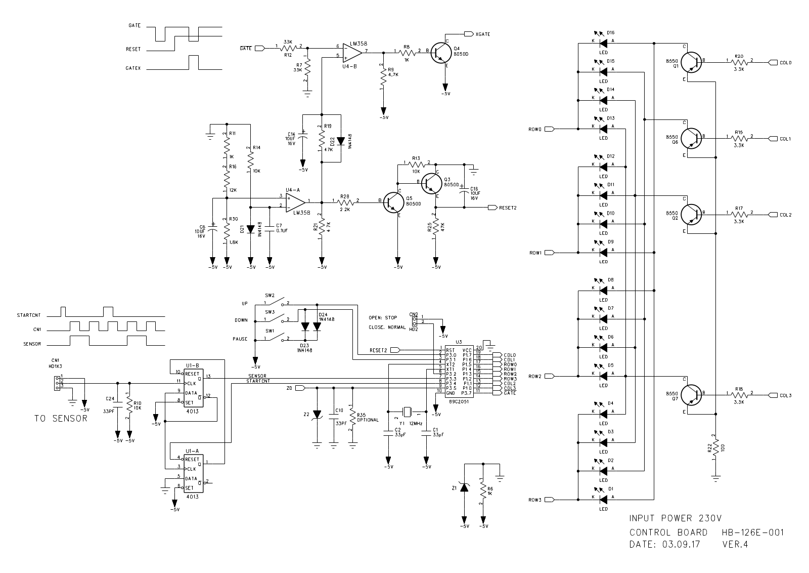 Vitek VT-1400 Circuit diagrams