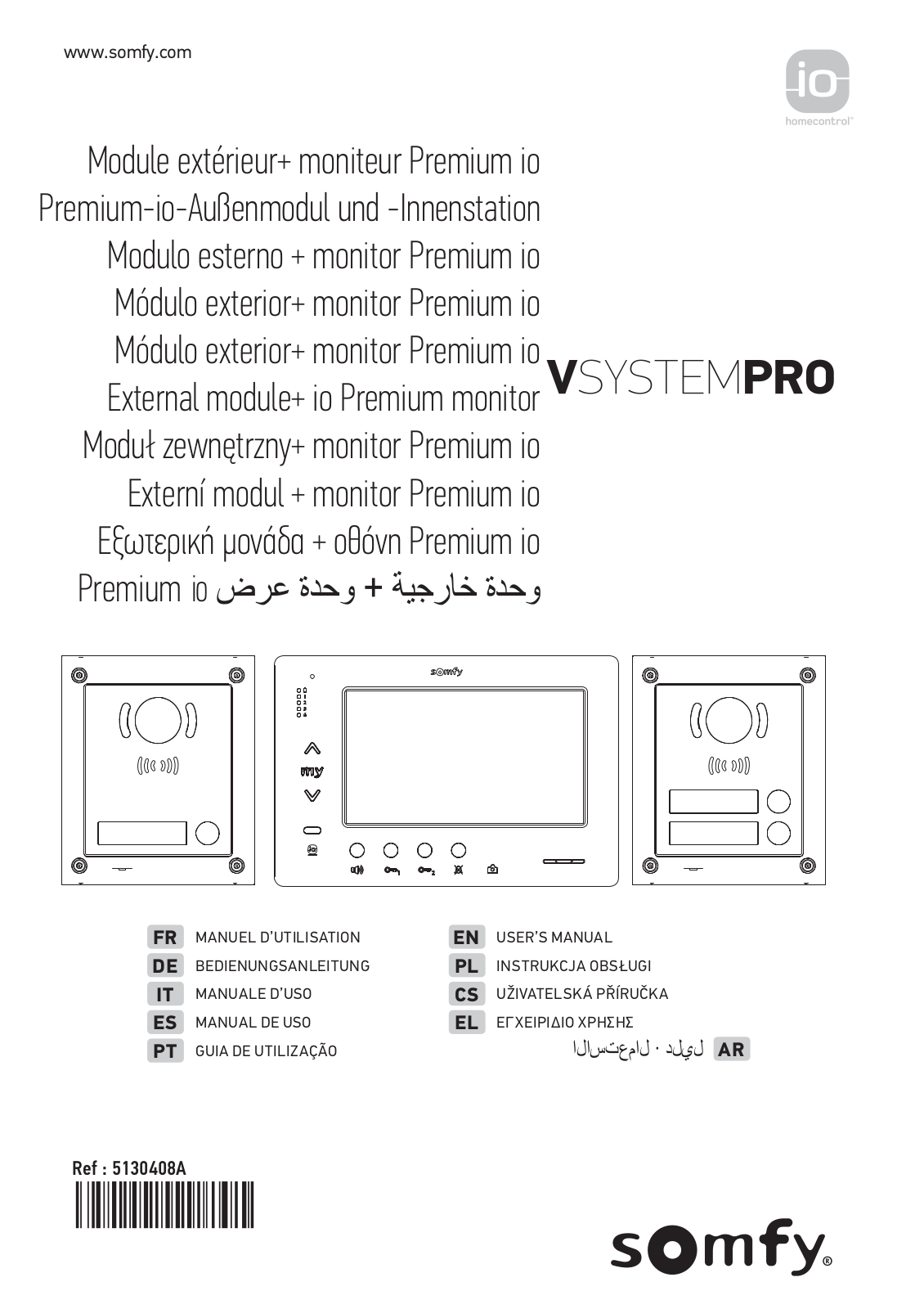 SOMFY V SYSTEM PRO User Manual