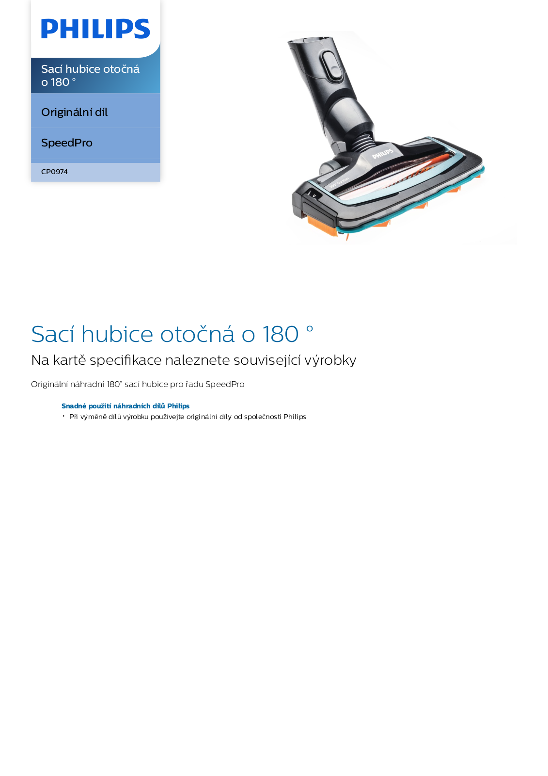 Philips CP0974/01 Leaflet - ManualMachine.com