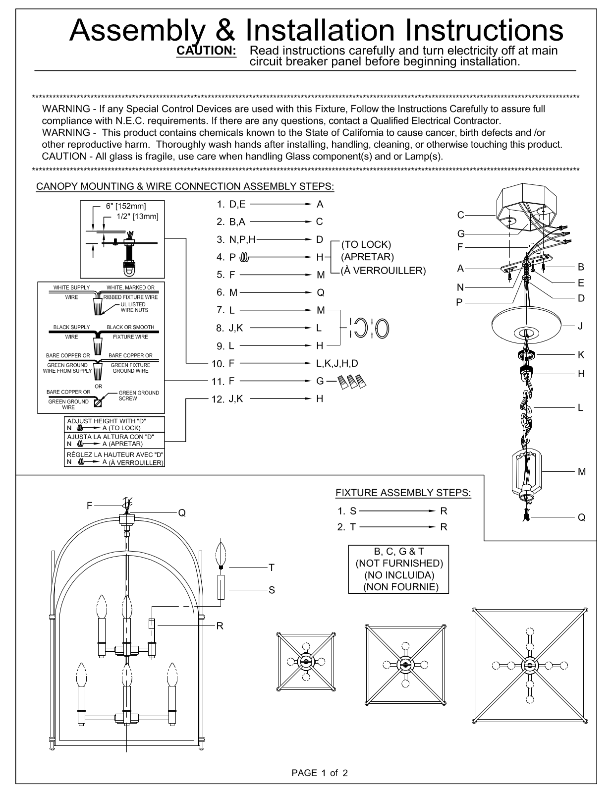 Brayden Studio BYST2610 Installation & Assembly - ManualMachine.com
