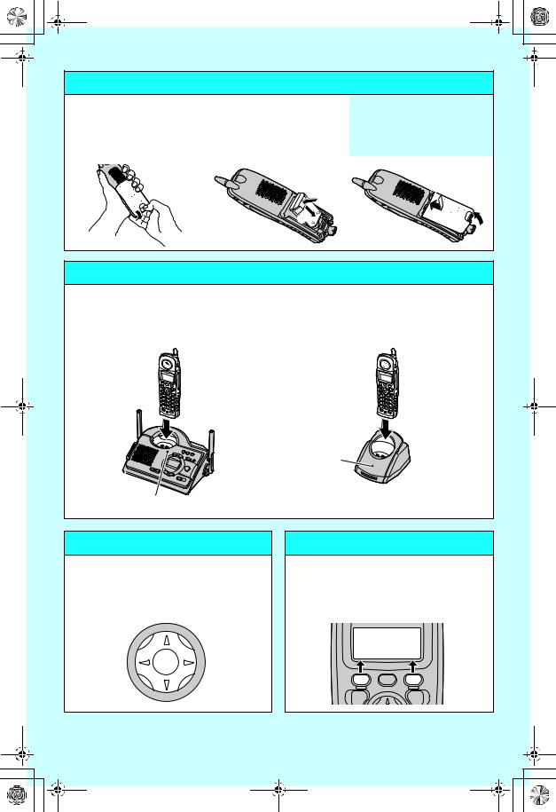 Panasonic KX-TG5438, KX-TG5439 Quick guide