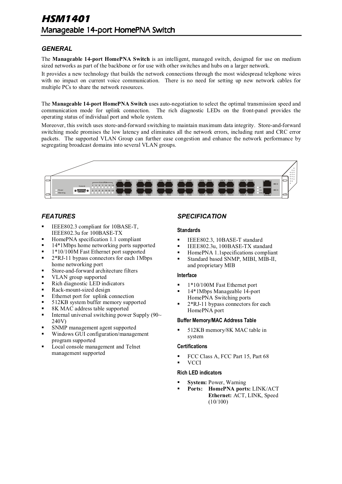 Abocom HSM1401 User Manual