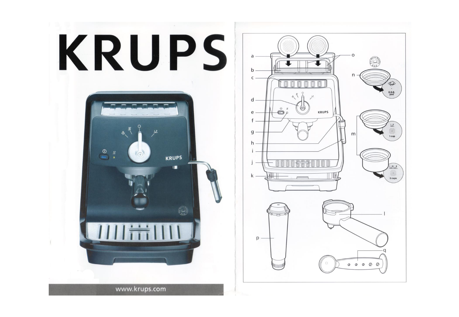 Krups XP4020 User Manual