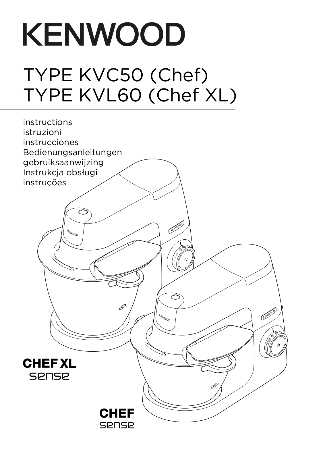 KENWOOD KVC5100P, KVC5100B User Manual