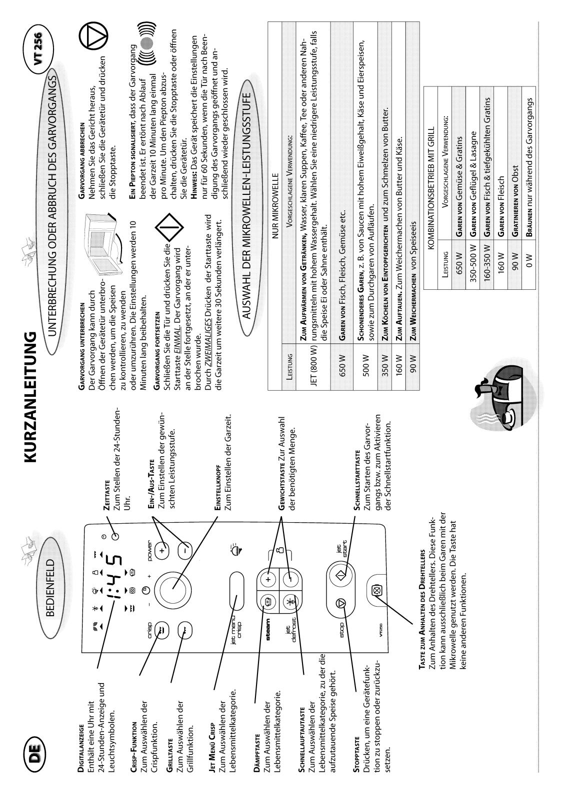 Whirlpool VT 256 / SL, VT 256 / WH INSTRUCTION FOR USE