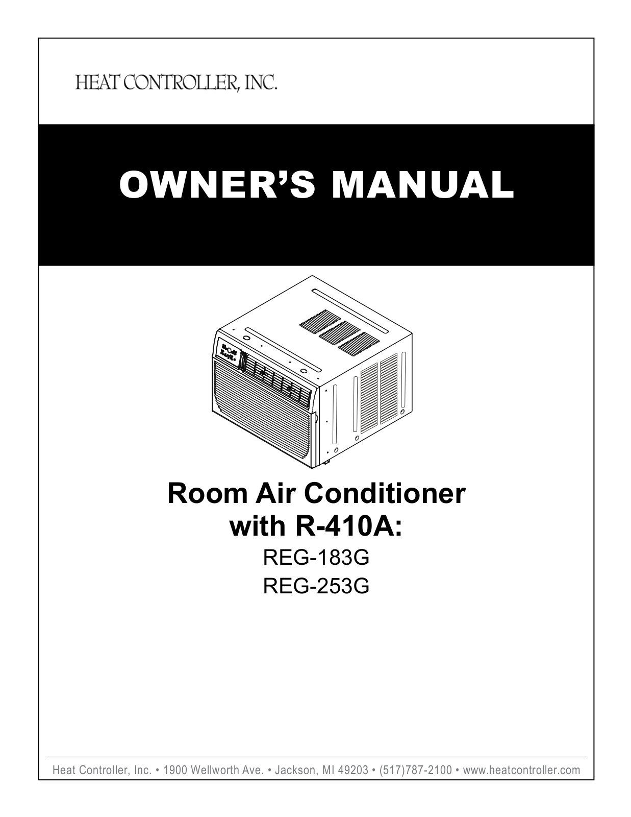 Heatcontroller REG-253G User Manual