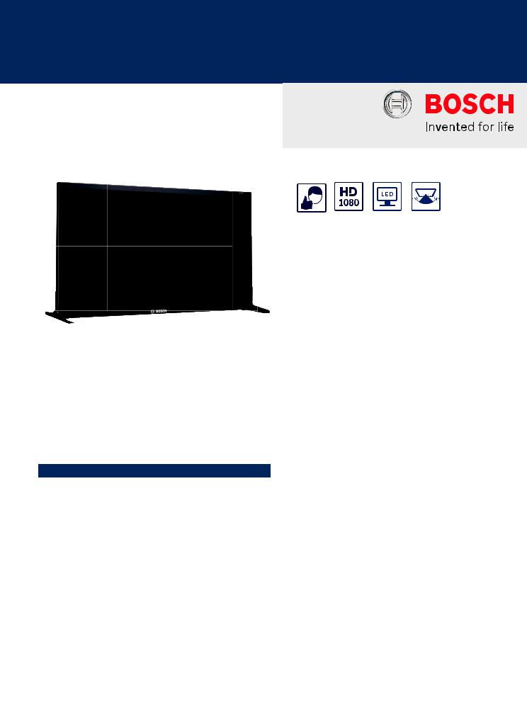 Bosch UML-434-90 Specsheet