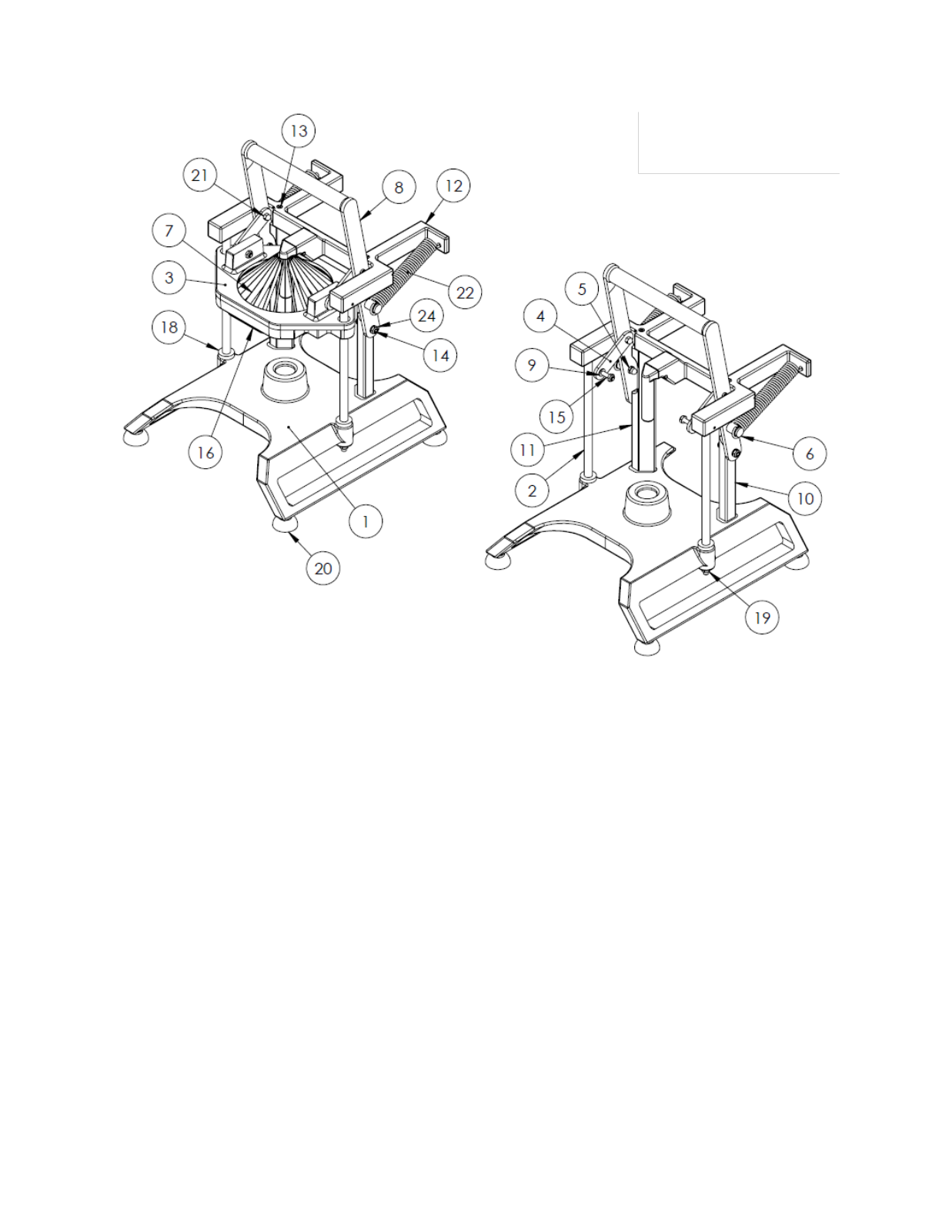 Vollrath INSTABLOOM-II Parts Manual