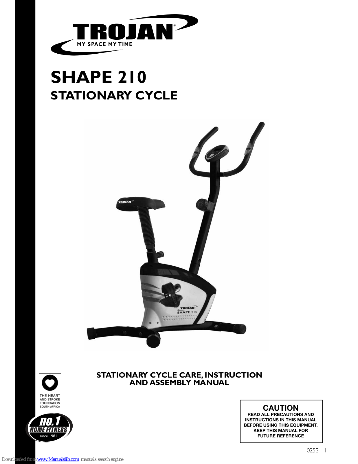 Trojan SHAPE 210 Instruction And Assembly Manual