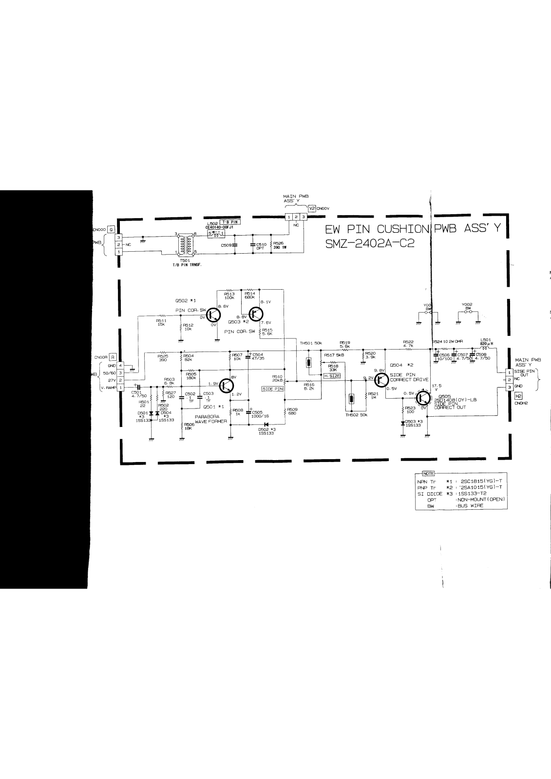 JVC H2939 Schematic