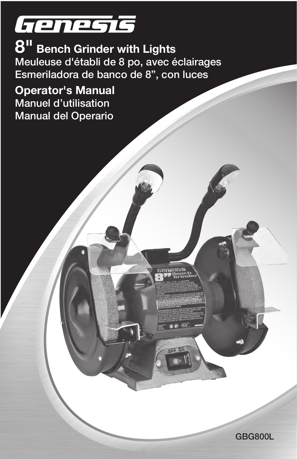 Genesis Advanced Technologies GBG800L User Manual