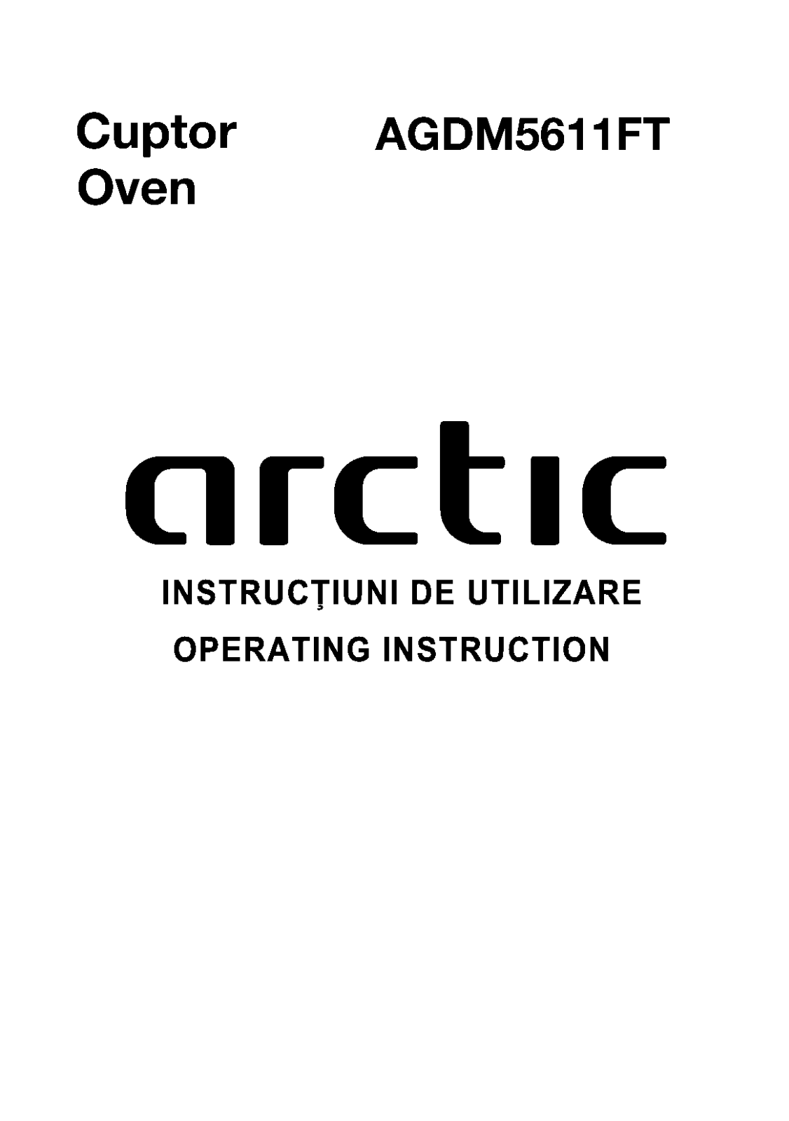 Arctic AGDM5611FT User guide - ManualMachine.com