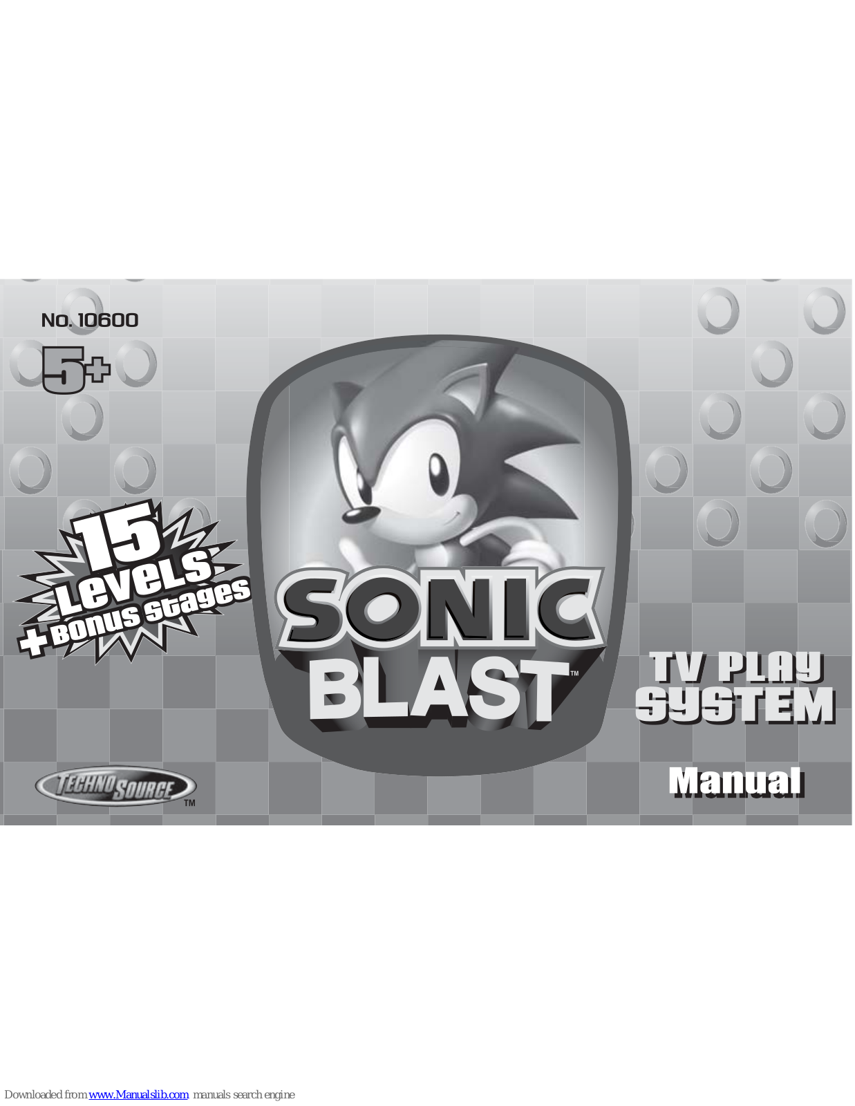 Techno Source Sonic Blast 10600 User Manual - ManualMachine.com