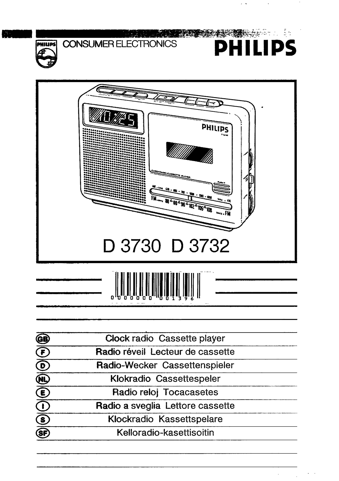 Philips D3730 User Manual