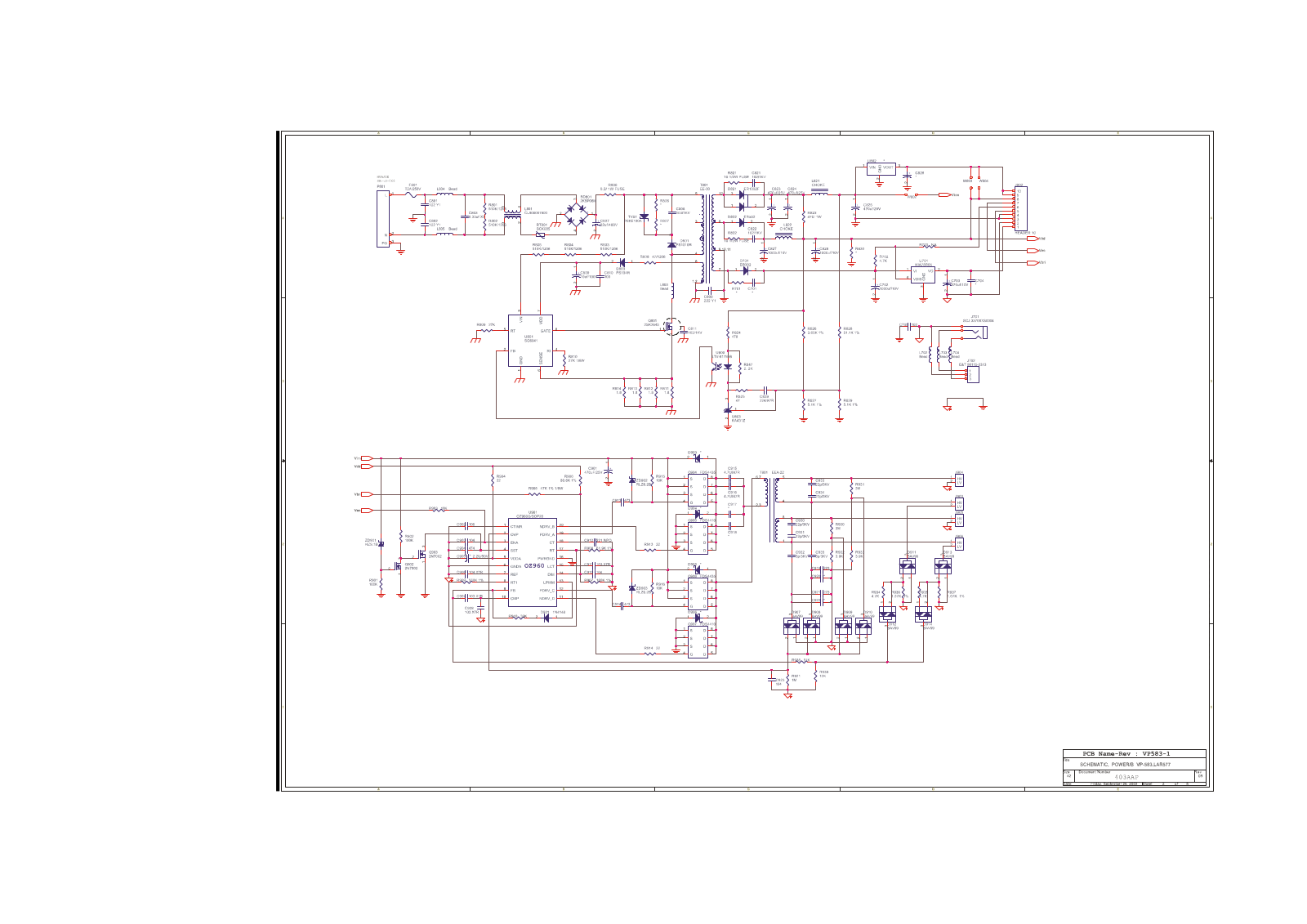 LG VP-583 Schematic