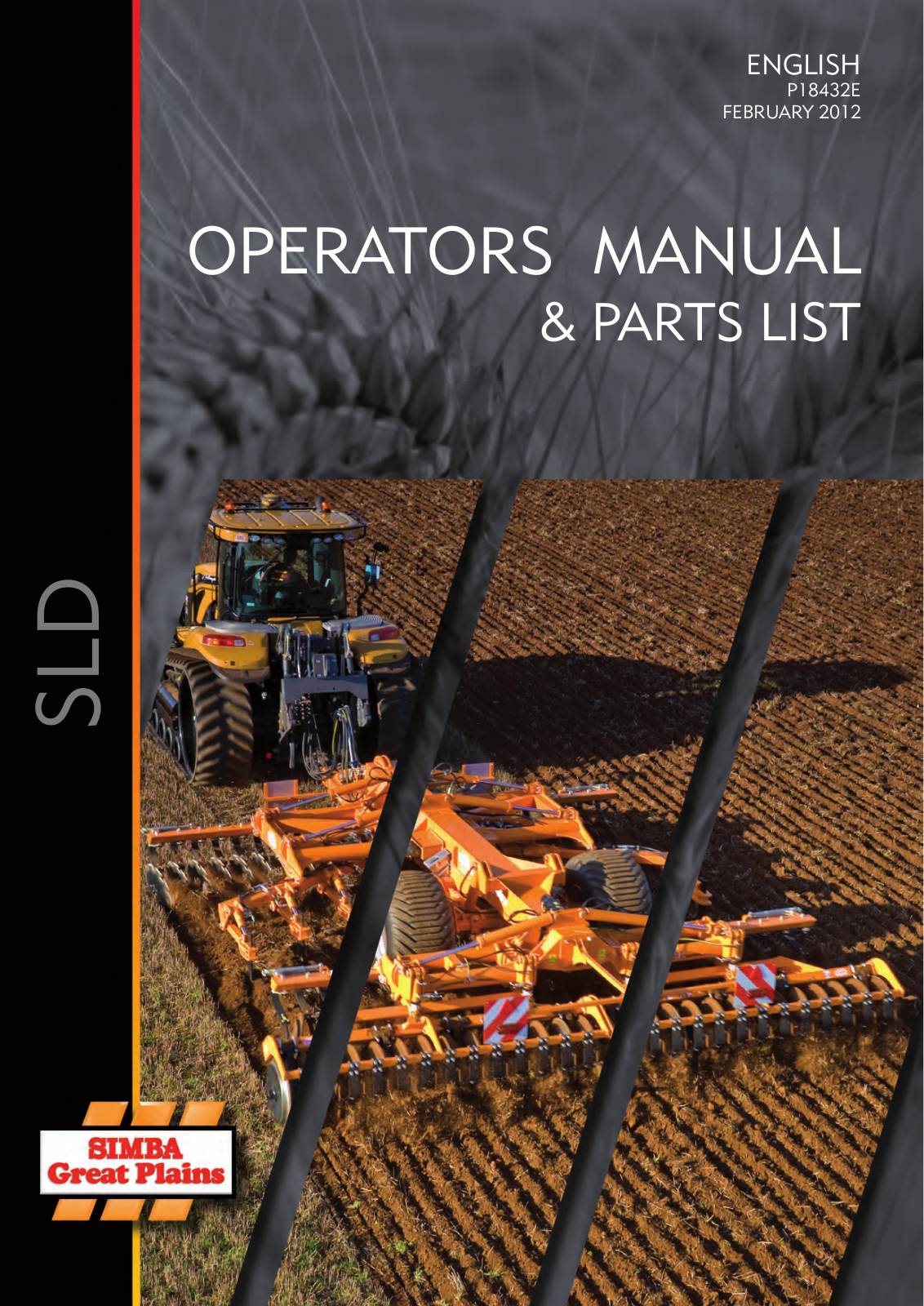 Great Plains P18432E Operator Manual