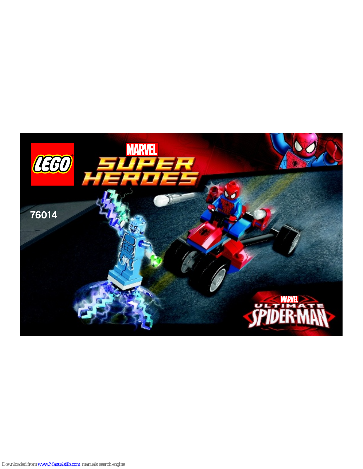 LEGO Marvel Super Heroes 76014 Instructions Manual