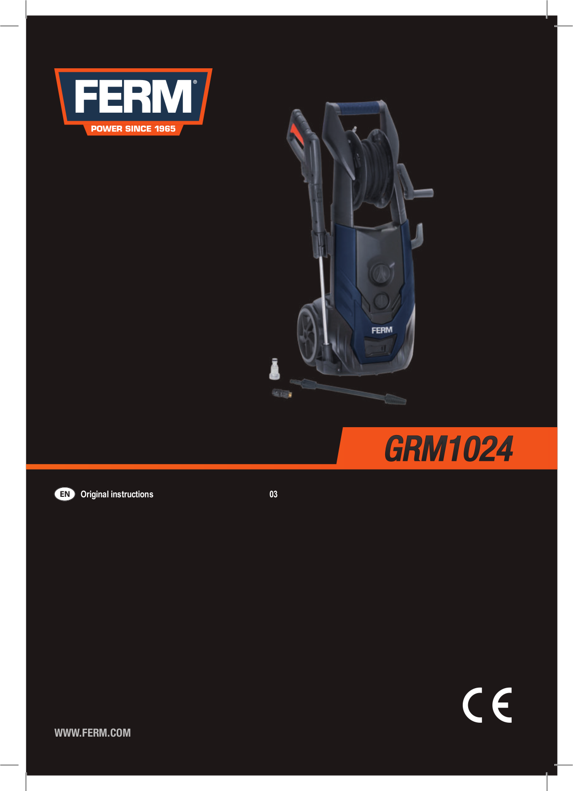 Ferm GRM1024 User guide - ManualMachine.com