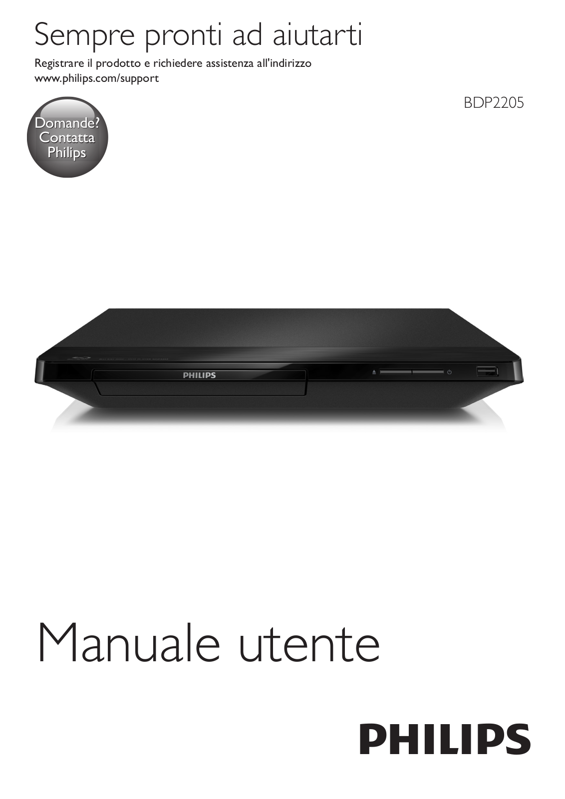 Philips BDP2205/12 user manual - ManualMachine.com