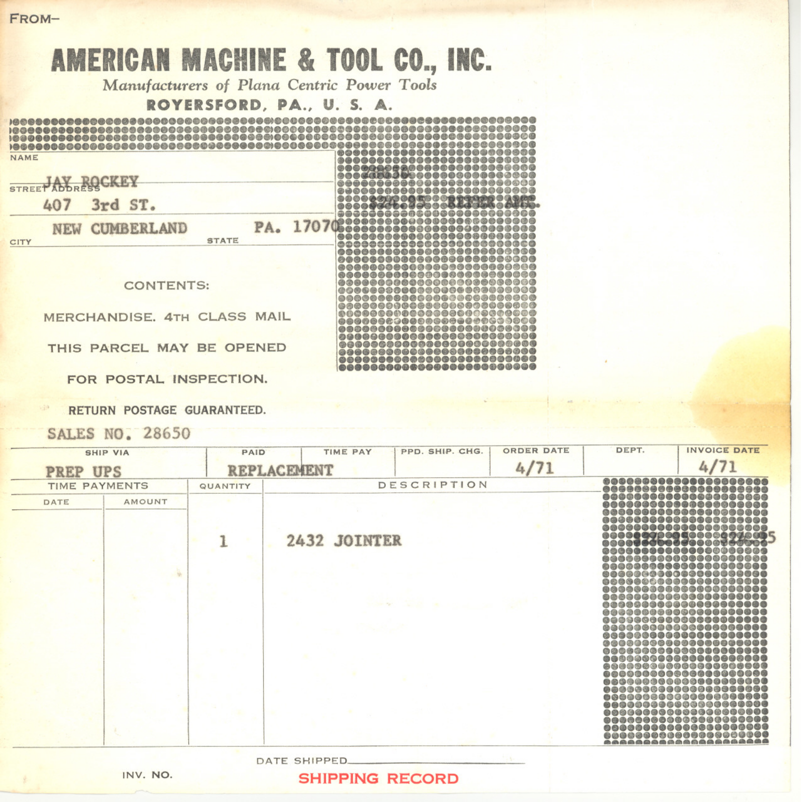 American Machine & Tool 4