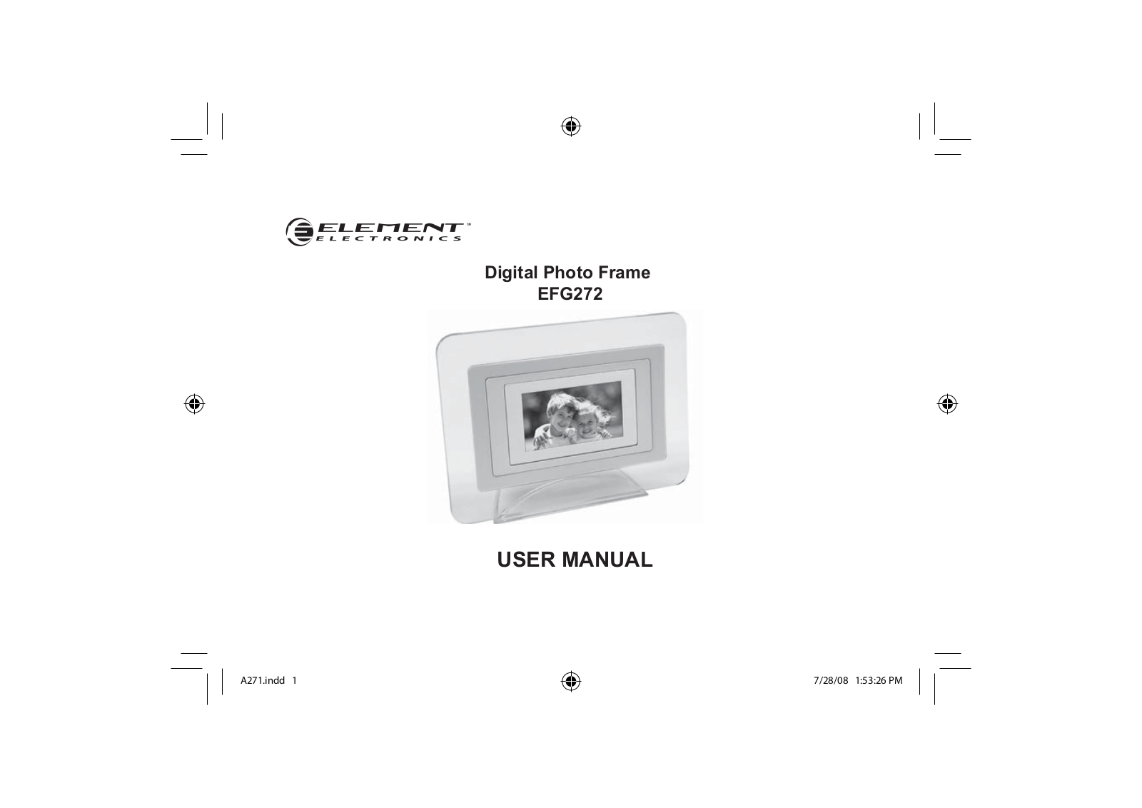 Element Electronics EFG272 User Manual