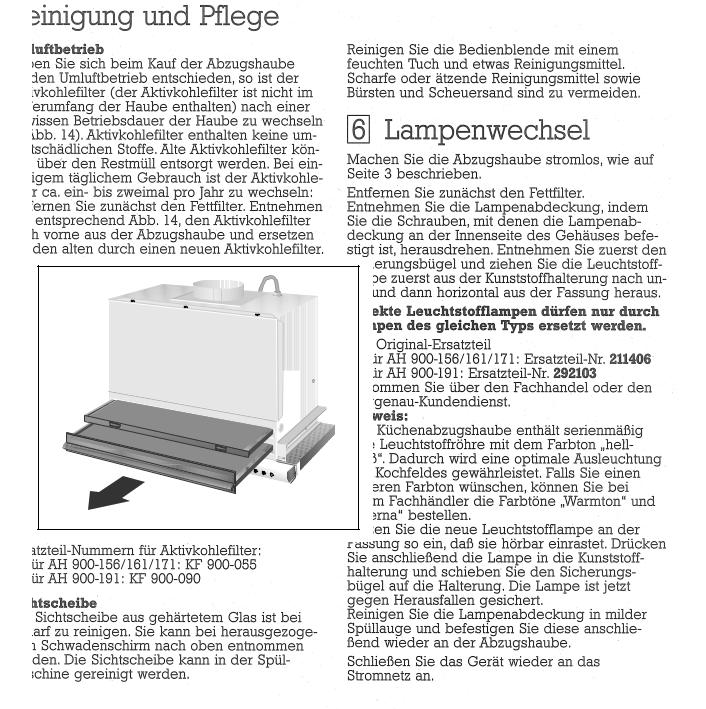 Gaggenau AH900 User Manual