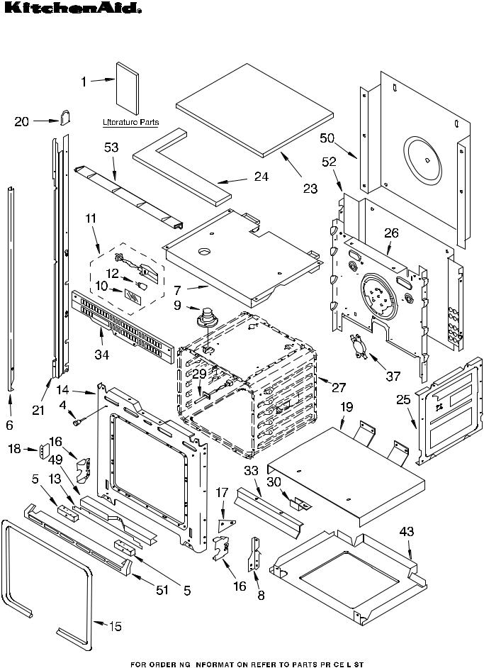 KitchenAid KEMS308GSS2 Parts List