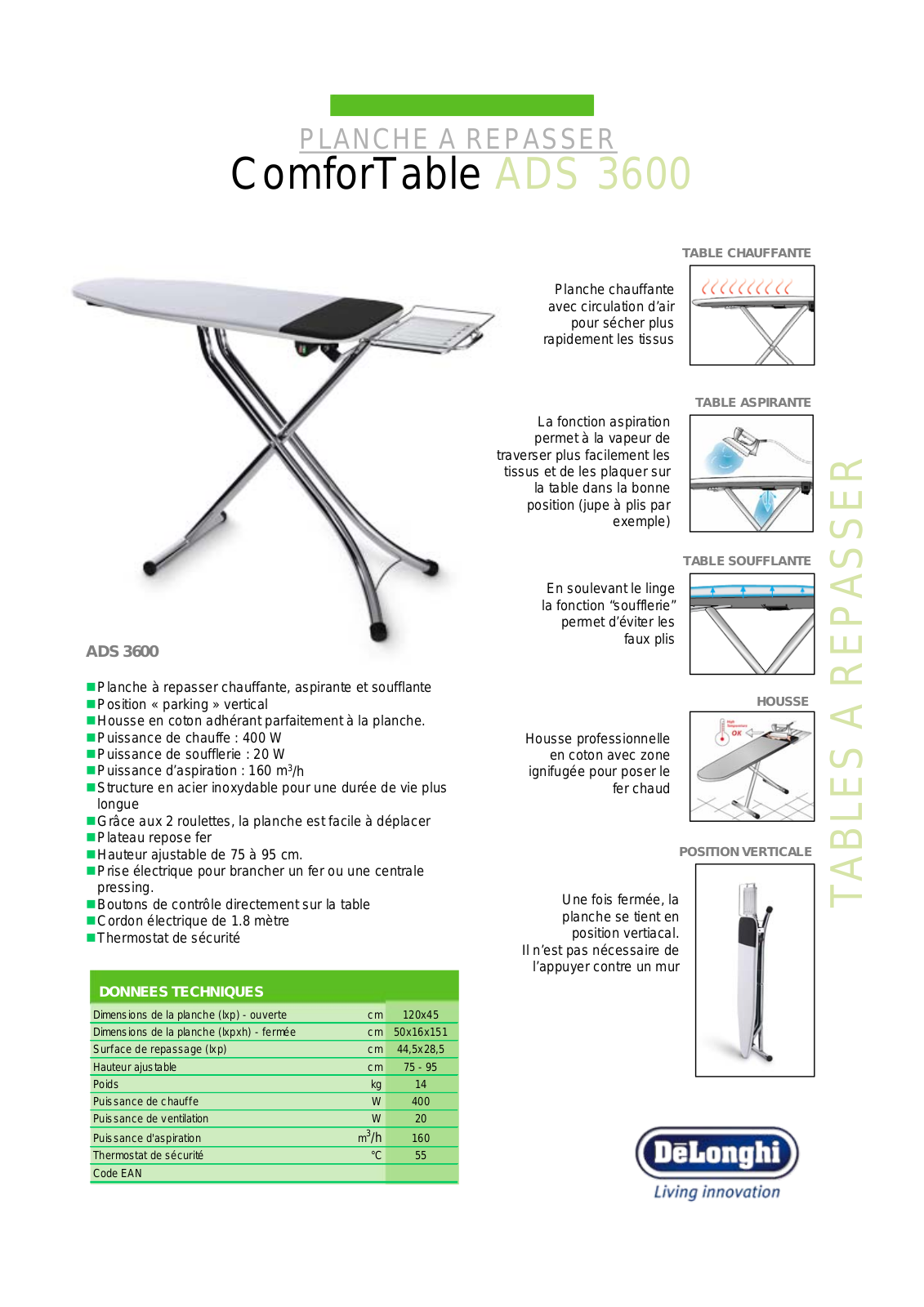 Delonghi ADS 3600 BROCHURE