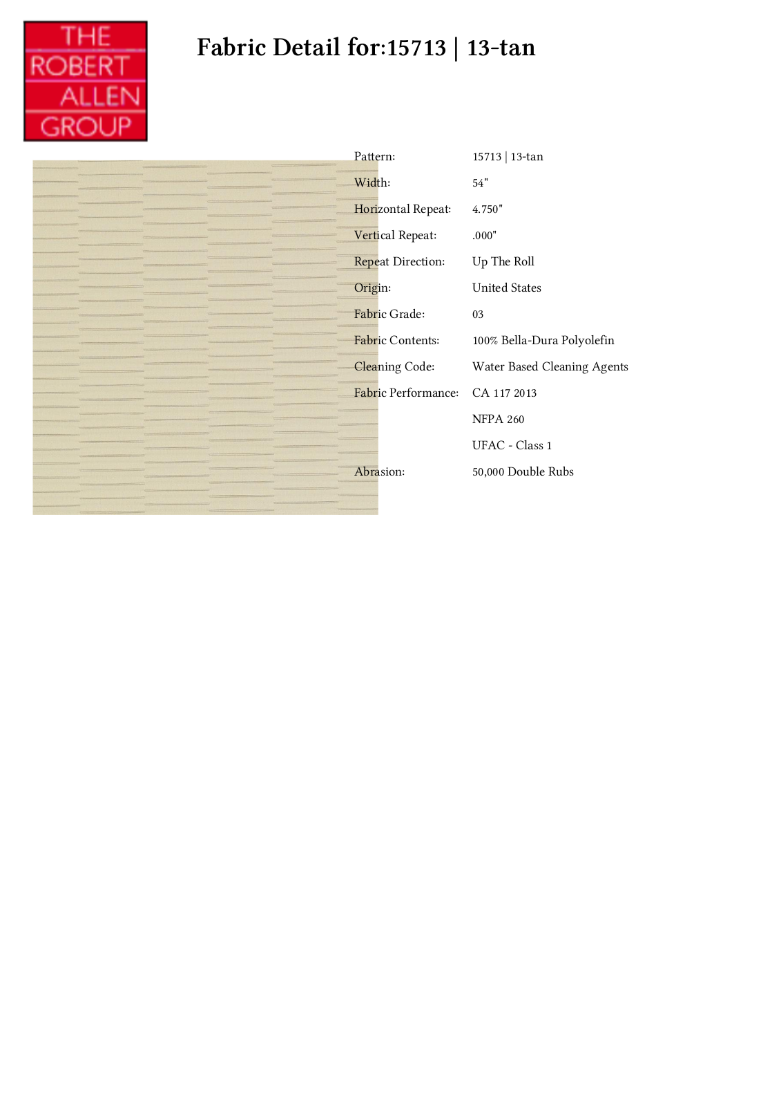 Duralee CRAL5988 Specifications - ManualMachine.com