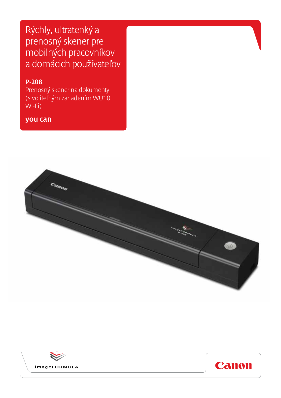 Canon P-208 BROCHURE