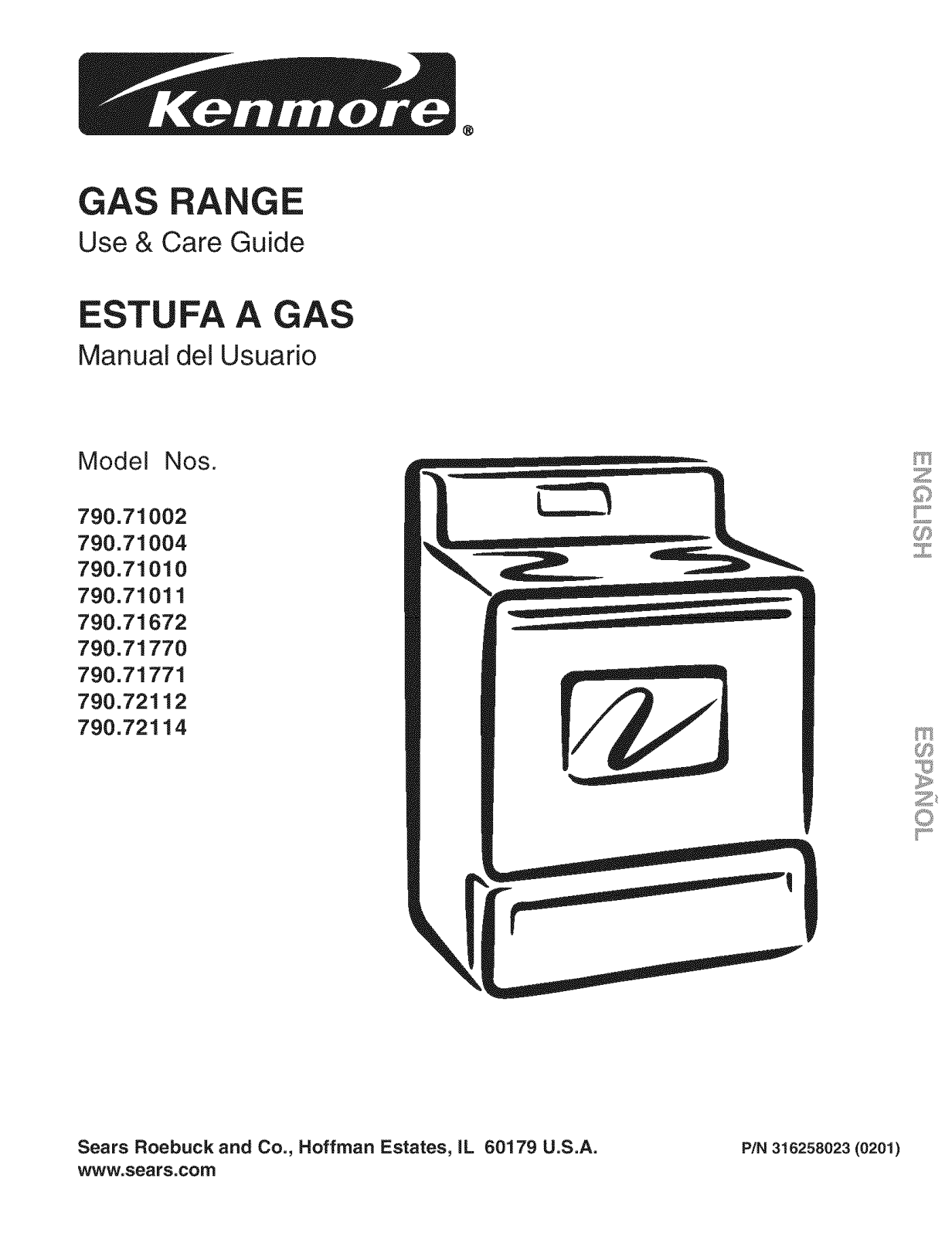Kenmore 790.72112, 790.71771, 790.7177, 790.71672, 790.71002 User Manual - ManualMachine.com