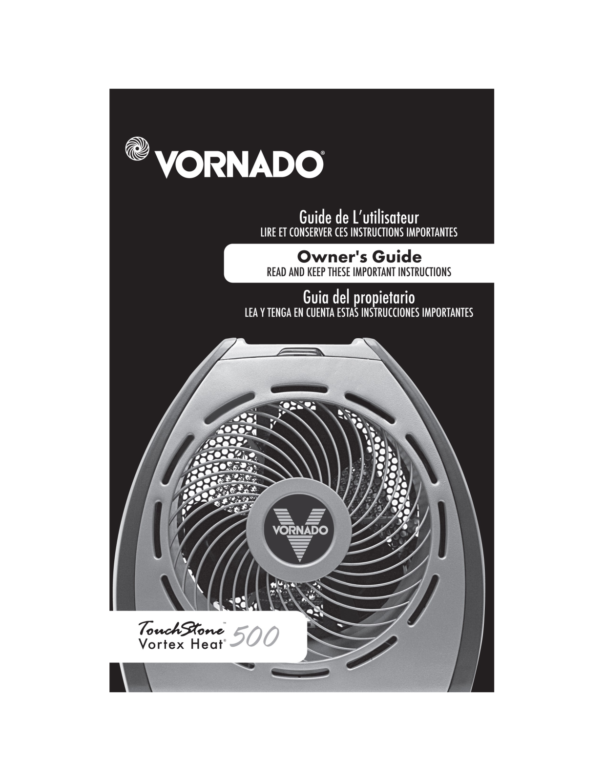 Vornado 500 User Manual