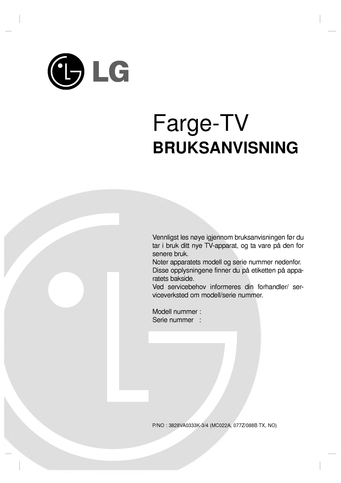 Lg RE-28FZ31RQ User Manual