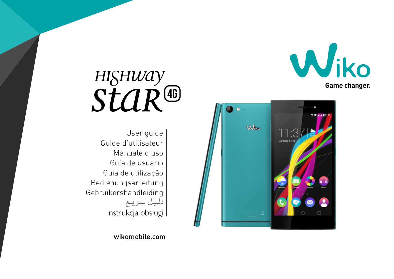 Wiko Highway Star Operating Instructions