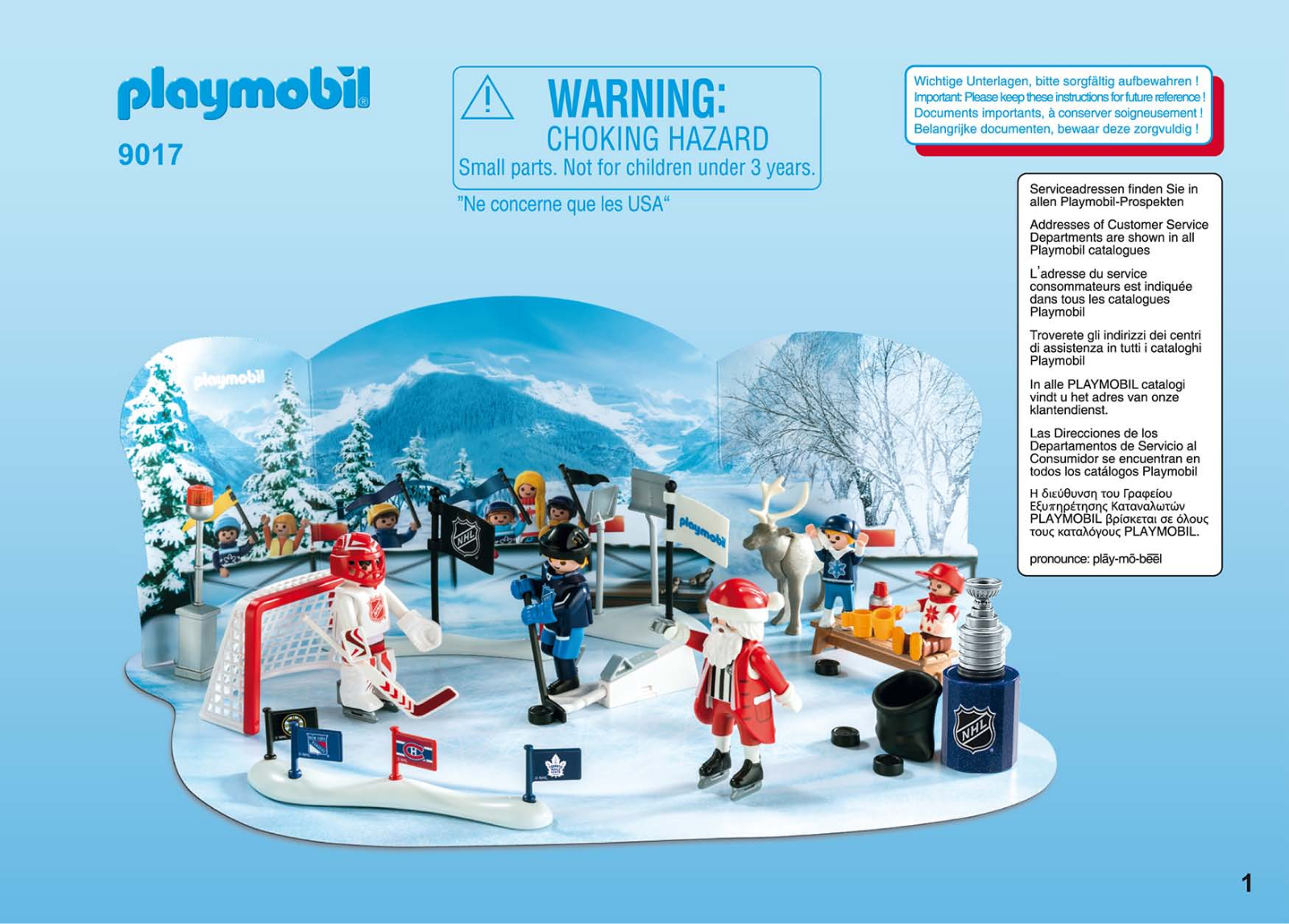 Playmobil 9017 Instructions