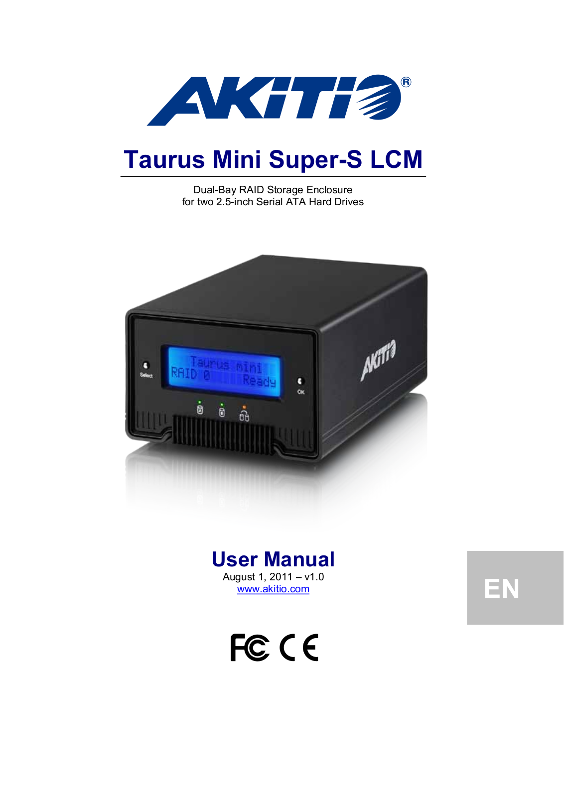 AKiTiO Taurus Mini Super-S LCM User Manual