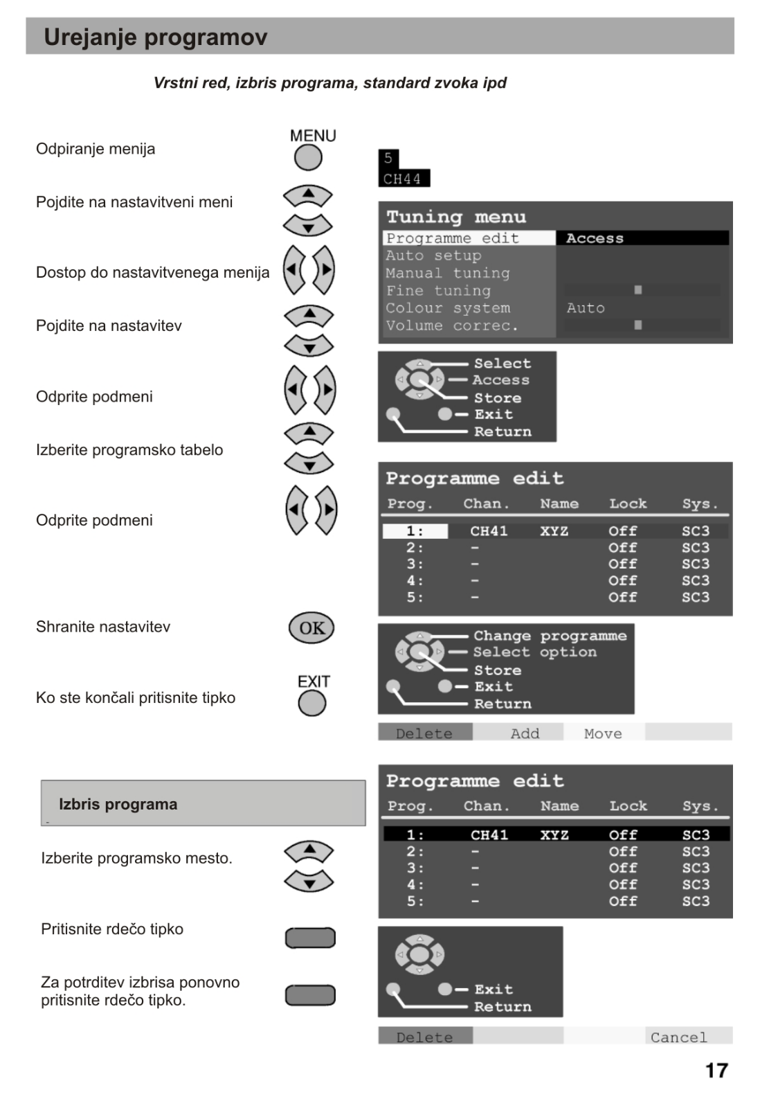 Panasonic TX-20LA5P Instructions Manual