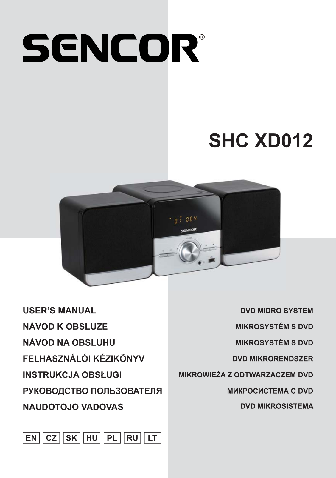 Sencor SHC XD012 User Manual - ManualMachine.com